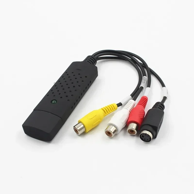 Adaptateur de carte de capture audio et vidéo USB, convertisseur avec câble USB, dispositif de capture vidéo