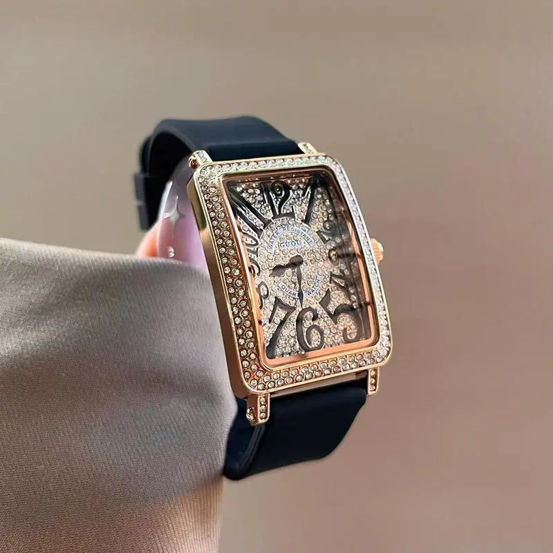 New Women'S Watch, Korean Style, Fashionable And Trendy Square Design, Student Watch, Women'S Fashion Watch, Women'S Gift.