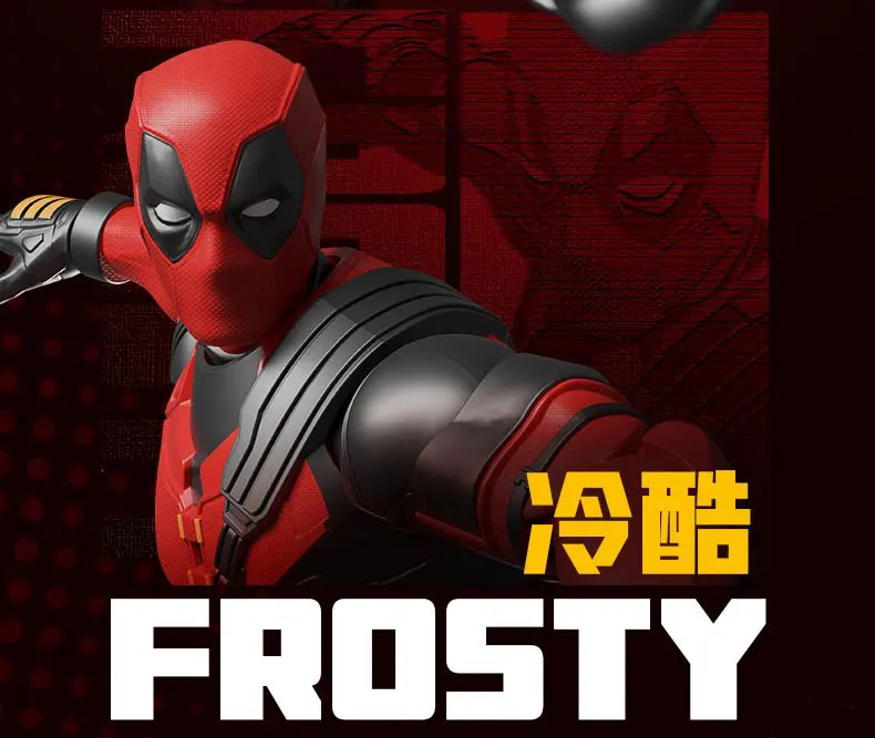 Blokees Deadpool 3 Wolverine Action Figures Spider-Man Movie Version Deadpool & Friend Series Collections Figures Adult Gift