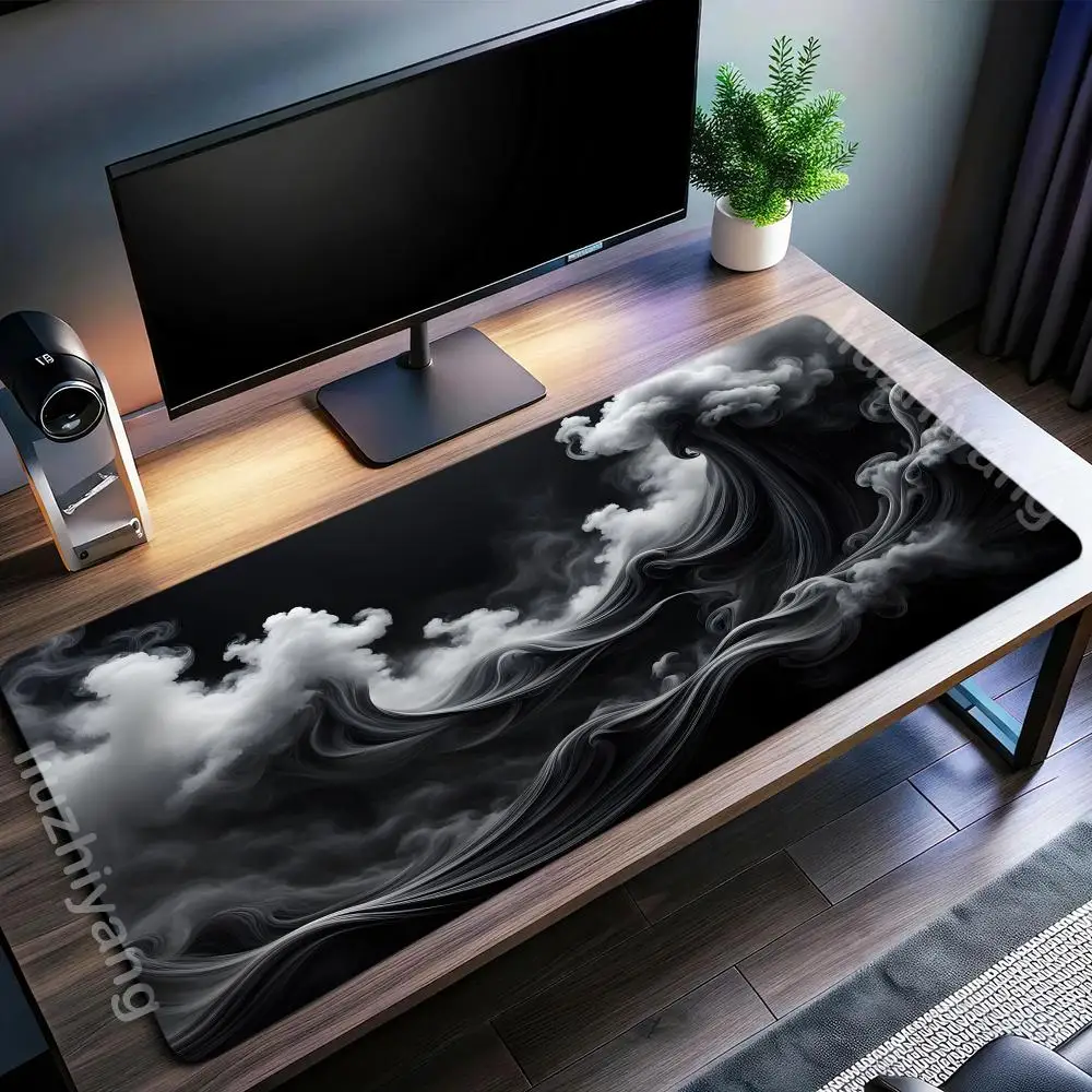 

Liquid Abstract Art Mouse Pad High-Definition Printed Desk Mat Rubber Anti-Slip Gaming Keyboard Pad Extra-Large Gamer Mouse Pad