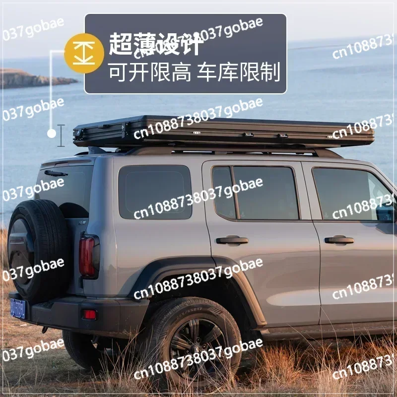 Fully Automatic Roof Tent, Triangular Aluminum Alloy SUV, Tank 300, Sunroof in And Out Seconds, Car Roof Camping