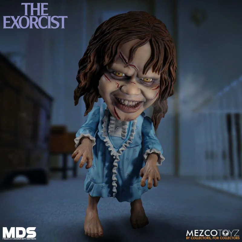 Genuine Mds Mezco Living Dead Dolls The Exorcist Terror Film Action Figure Model Toys Scary Doll Horror Gift