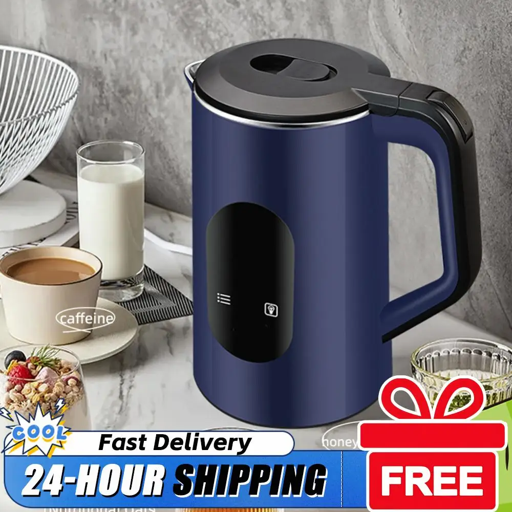 

Электрический чайник из нержавеющей стали 2,2 л, 1500 Вт, для быстрого нагрева воды, термопот для приготовления чая и кофе