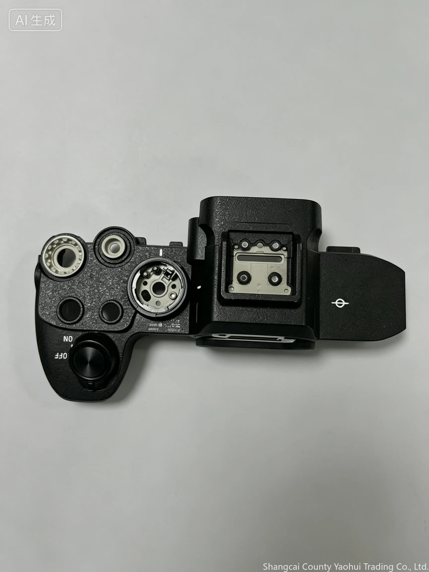Original and re-installed, For Sony A7M4 top cover, empty top cover, bare top, without all parts, physical picture.