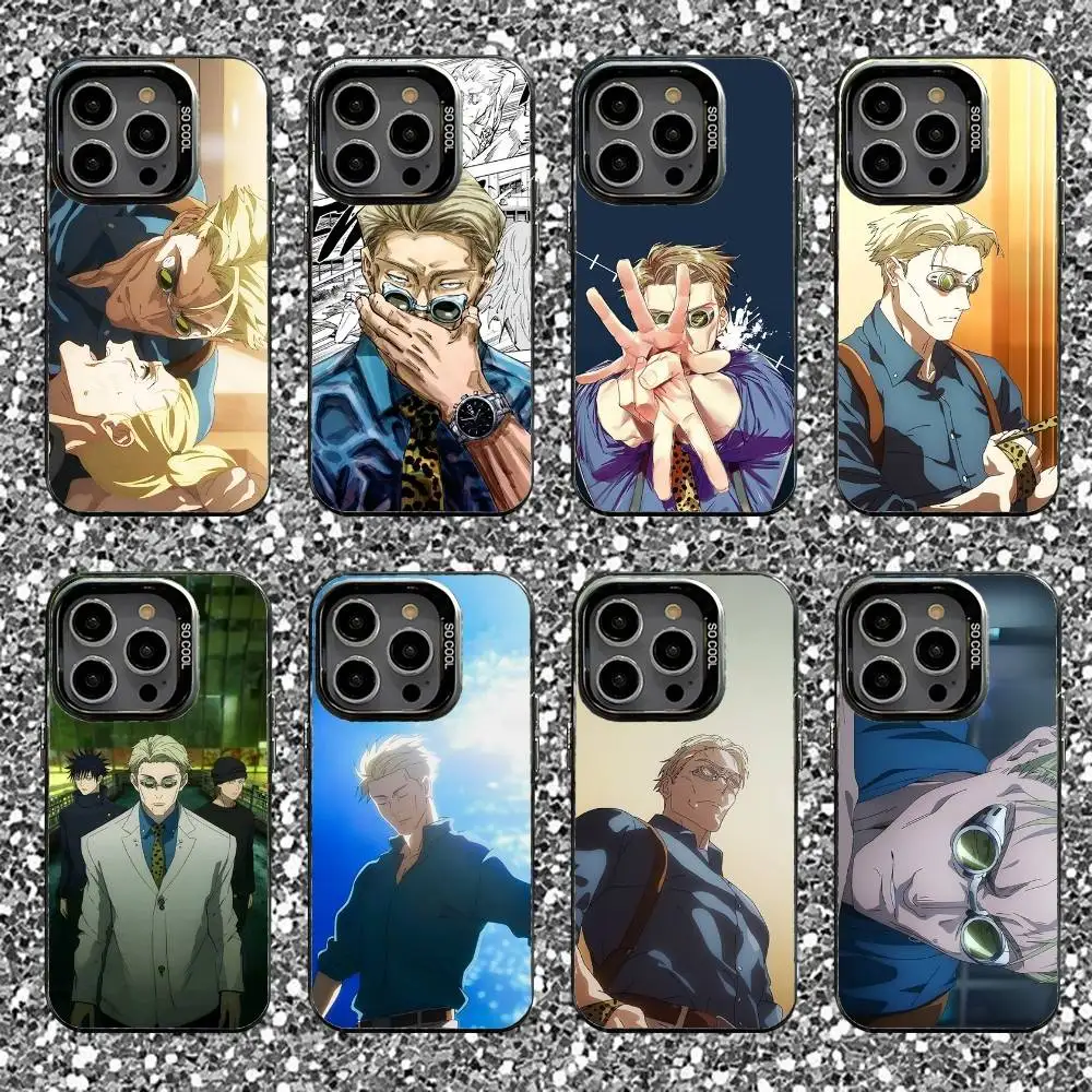 

Kento Nanami Phone Case For iPhone 16,15,14,13,12,11,Pro,XS,Max,Plus,Mini,SE Black Candy Matte Shockproof Cover