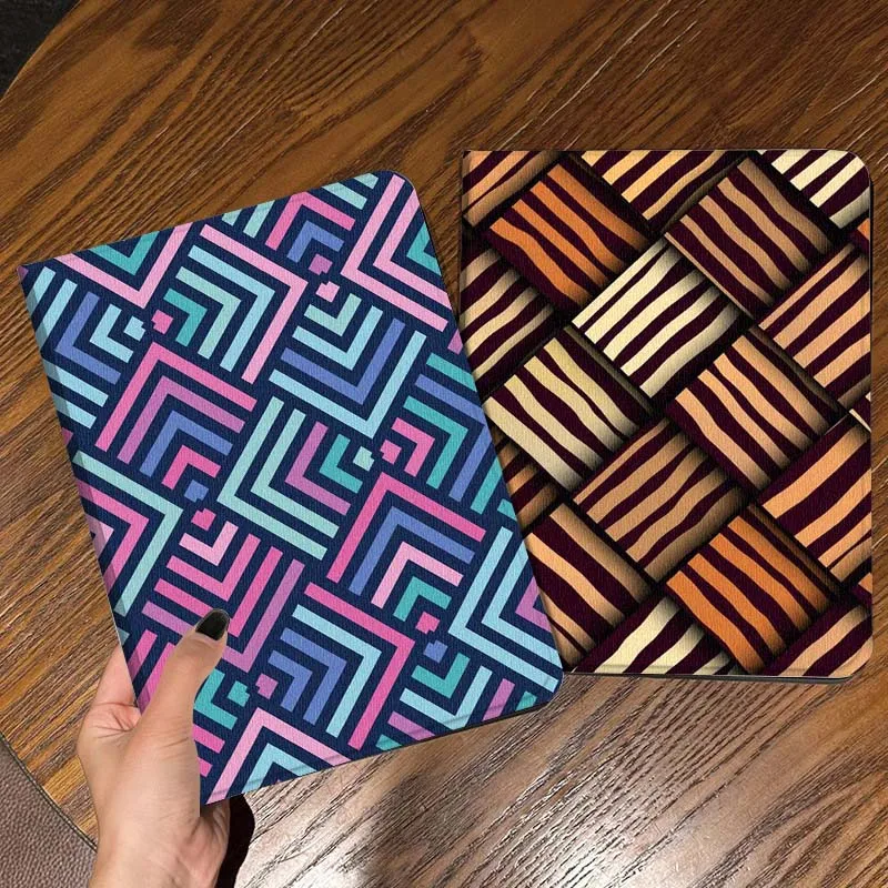 

Colorful Geometric Design Gift Tablet Case For Samsung Galaxy Tab S7 S8 S9 S10 FE Lite