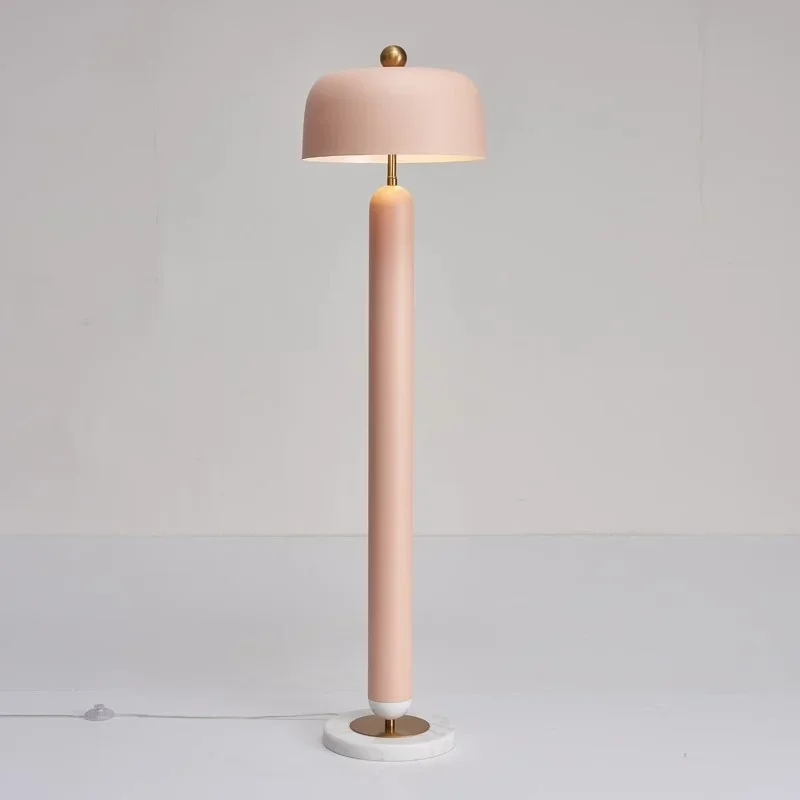 GHJUYIOL Modern minimalist pink model room exhibition hall table lamp creative macaron living room study bedroom children's room