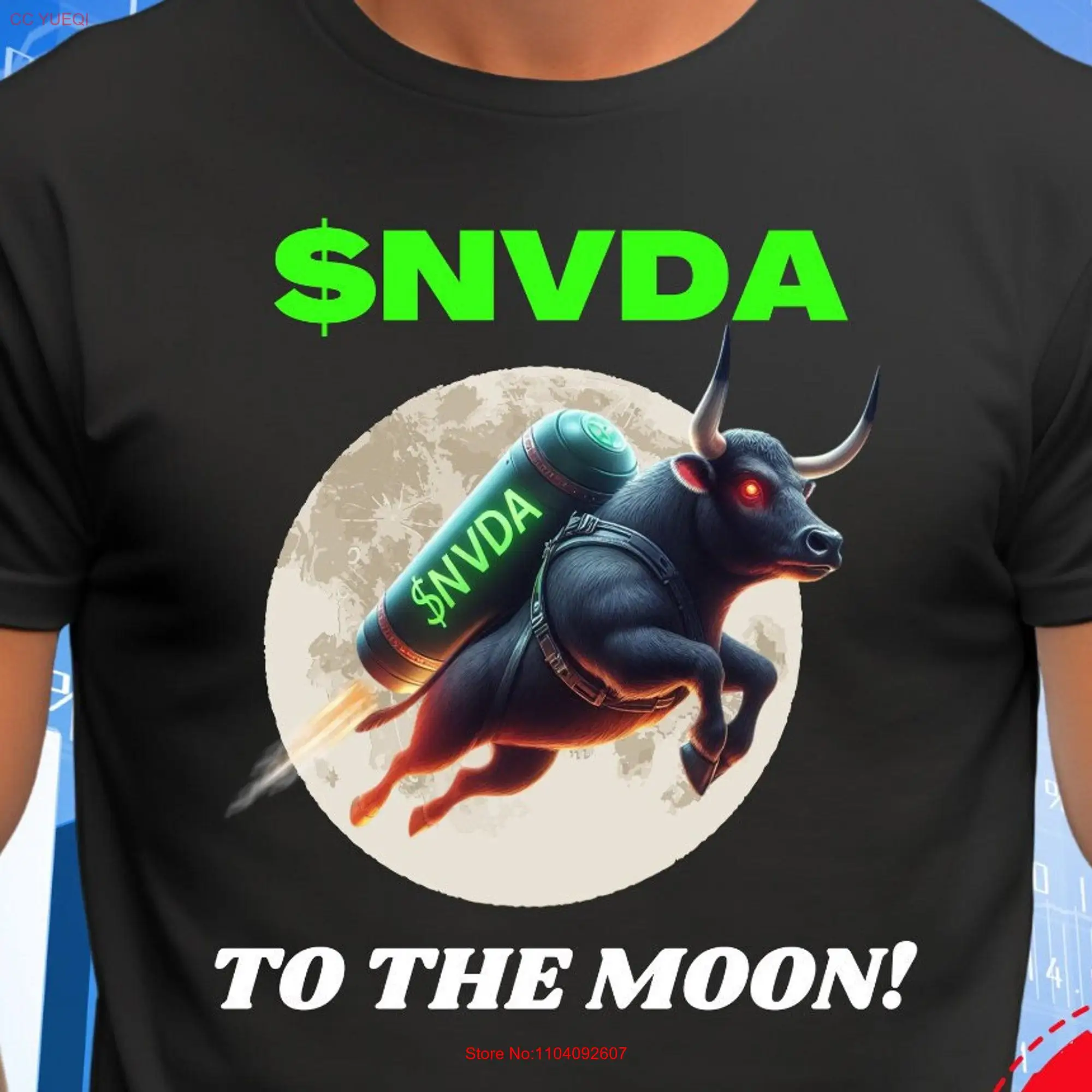 Funny NVIDIA T Shirt Stock MarkeT NVDA Trader Finance Wall Street Bets Investor For Him Day Trading Forex