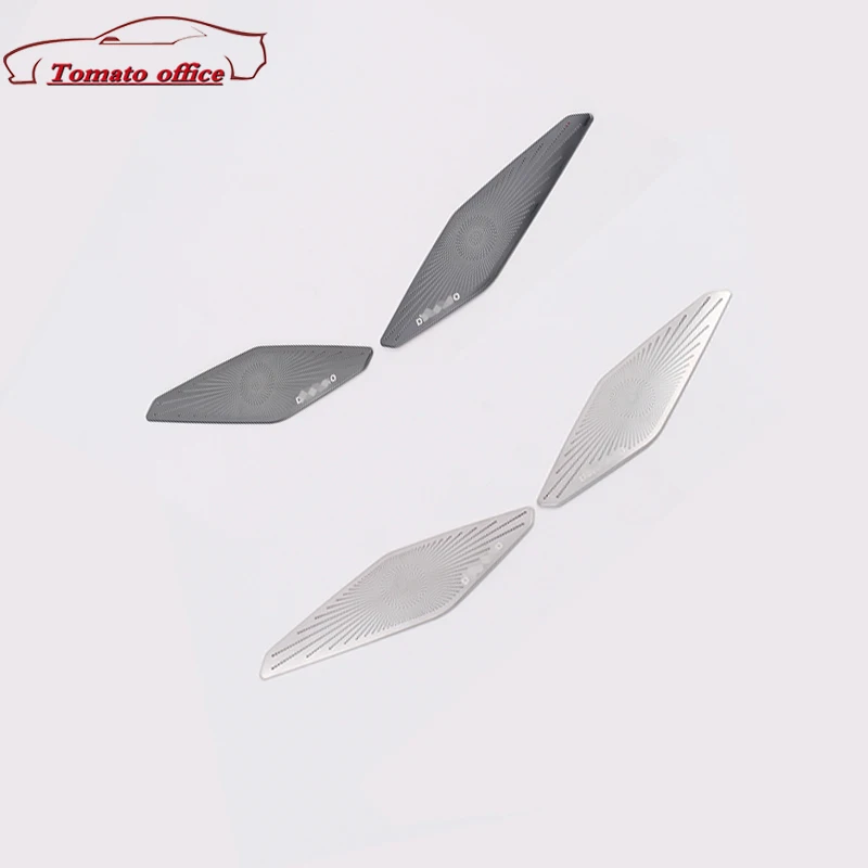 For Volkswagen VW Jetta MK7 2019 2020 2021 Stainless Steel Car Front A Pillar Speaker Frame Cover Trim Auto Styling Accessories