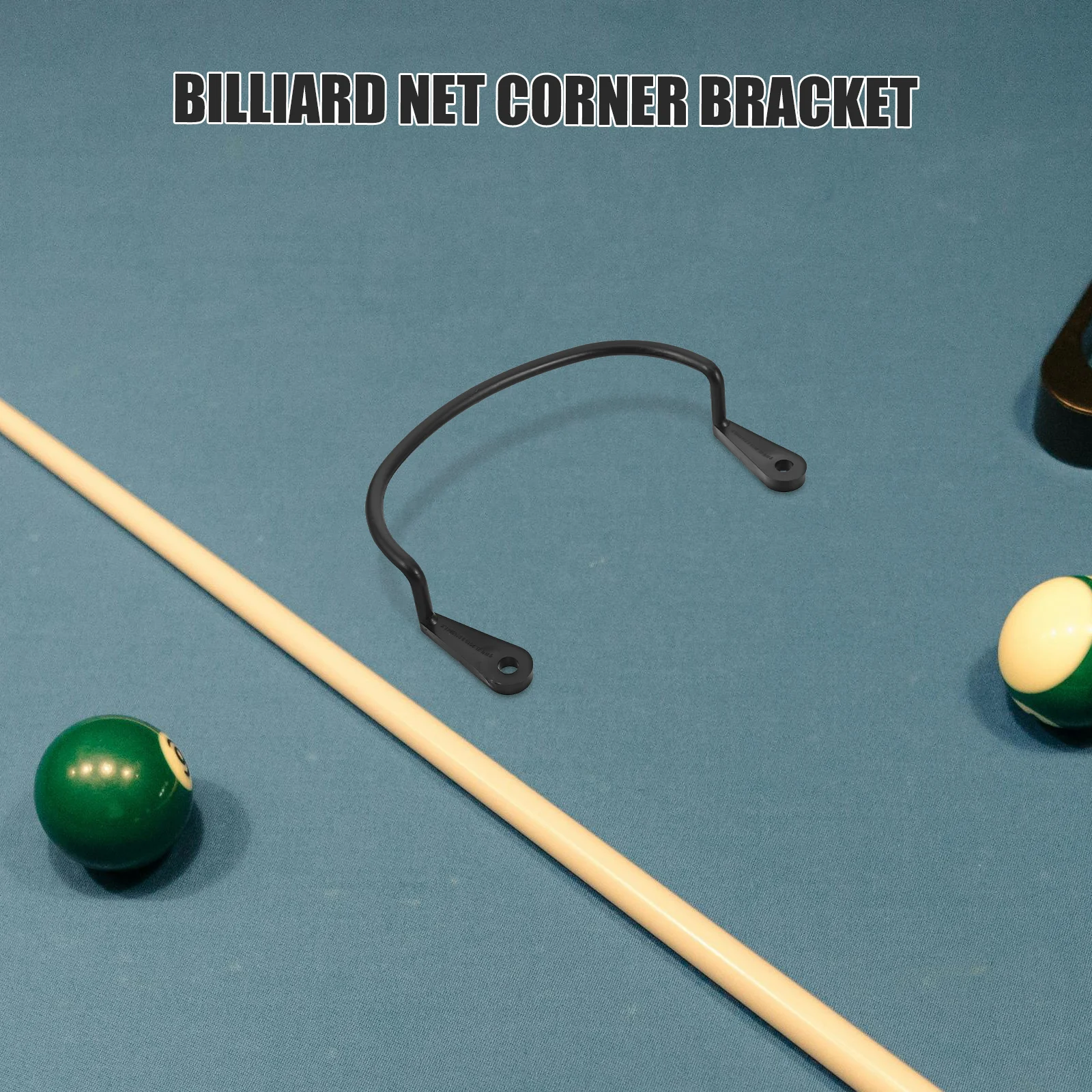 

6 Pcs Pool Table Accessories Billiard Pocket Bracket Net Bag Fixator Billiards Plastic Holder