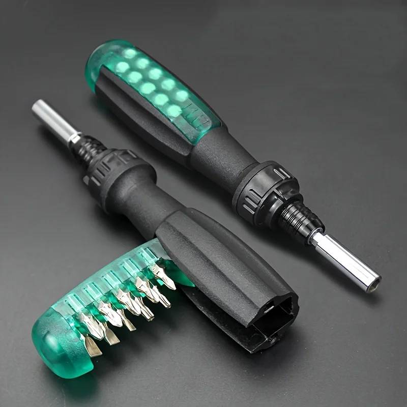 Magnetic screwdriver head set, hand tools,cross screwdriver, multi-function power tools,car repair kit,household tool supplement