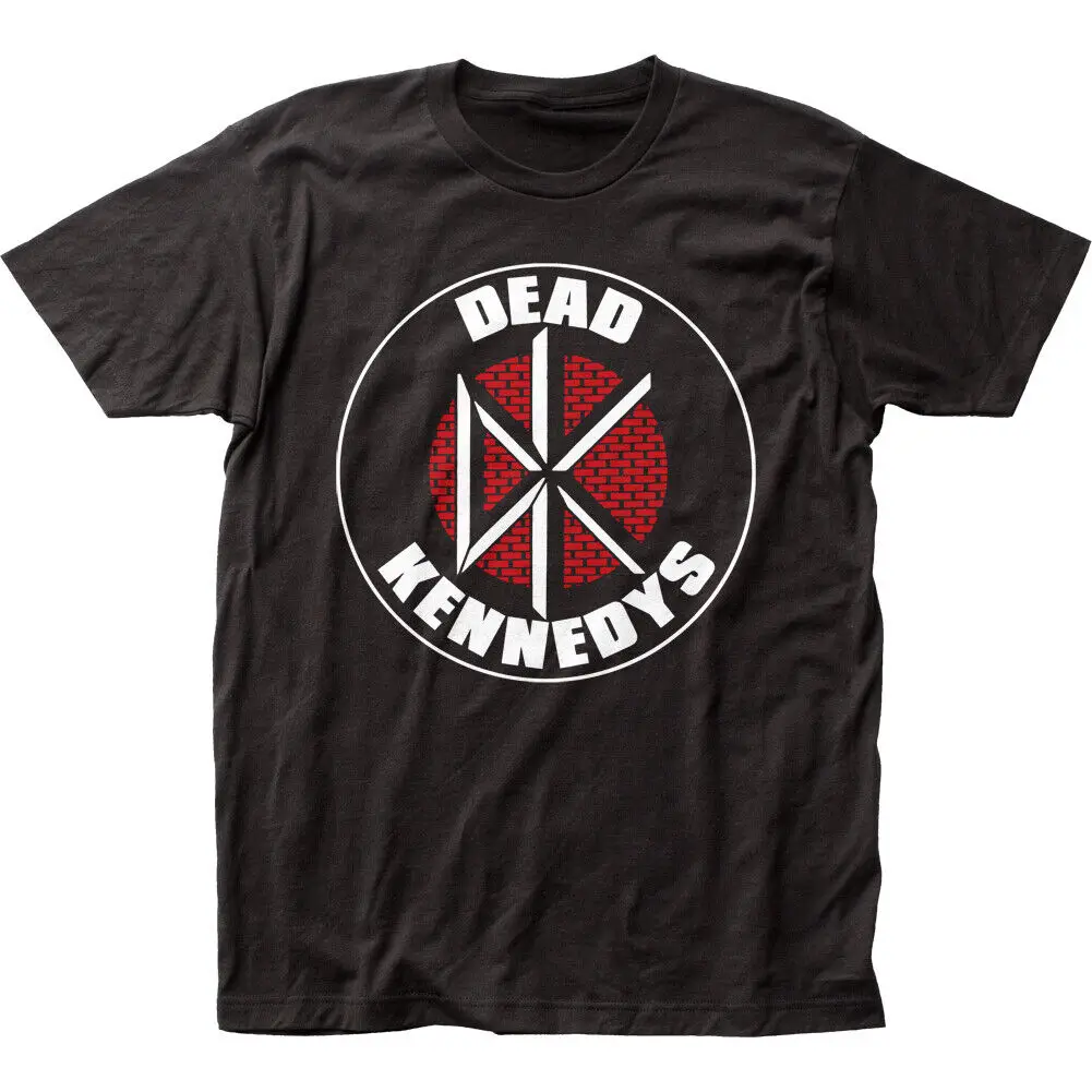 Dead Kennedys Brick Logo T Shirt Mens Licensed Rock N Roll Music Band Black