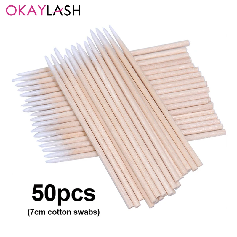 Okaylash Einweg-Glitzer-Lipgloss-Bürste, Wimpernverlängerung, Reinigungsbürsten, Kristall-Lippenstift-Applikatoren, Reiniger, Make-up-Tools