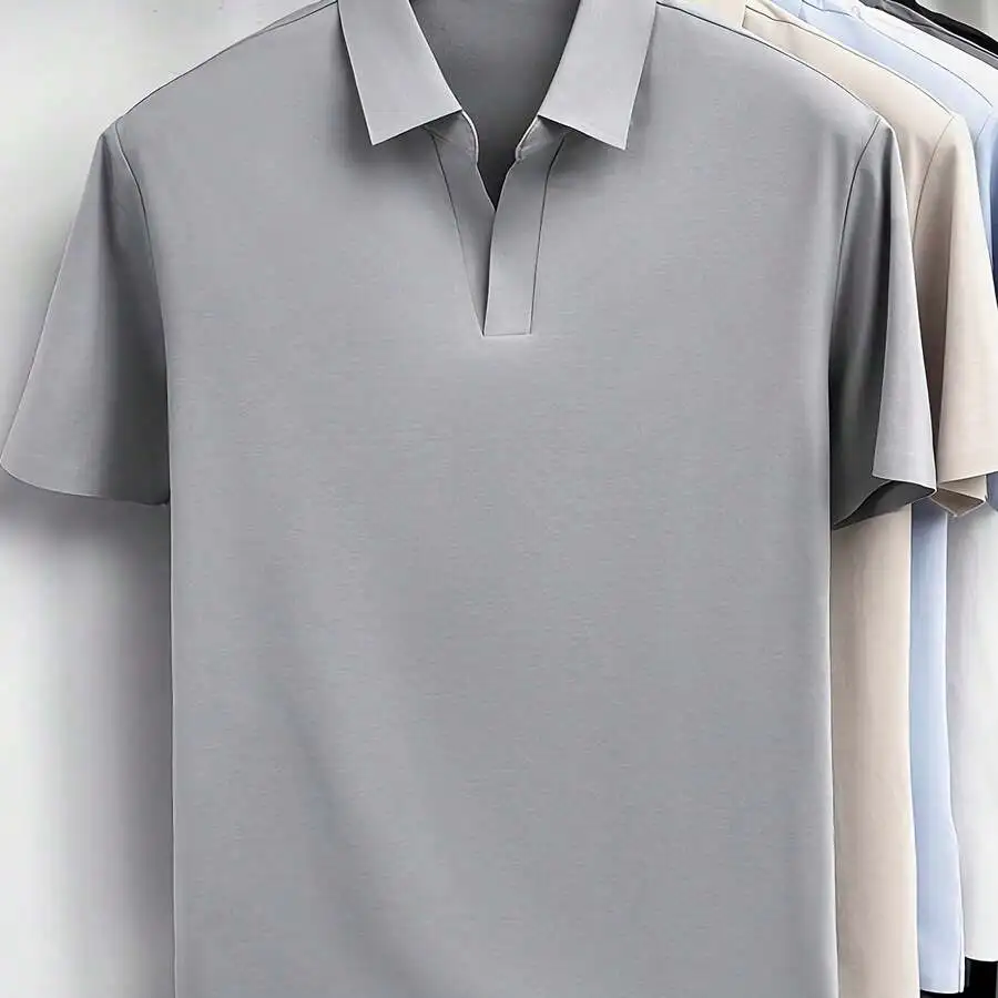 Mens Short Sleeve Casual Summer Shirt