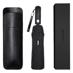 New High Quality ZUODU Automatic Umbrella Outdoor Travel Large Umbrella Anti-Strong Wind Anti-UV