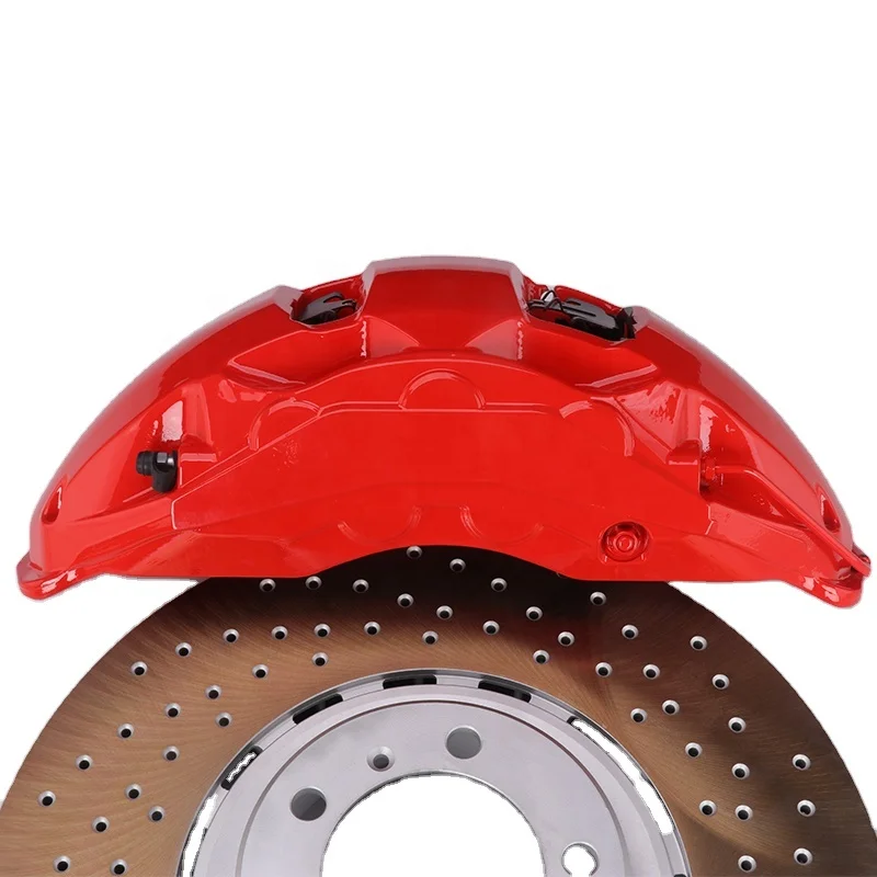 

High Performance Big Brake 10pot Kits With Caliper Pads Hose Disc For Racing Series Akebono Audi PORSCHE