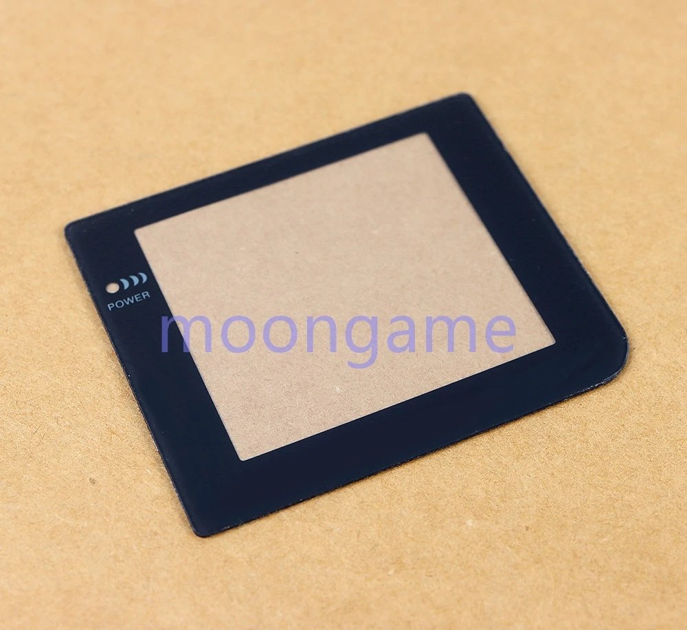 60 قطعة مرآة عدسة بلاستيكية لعدسة شاشة LCD Gameboy Light GBL باللون الأسود