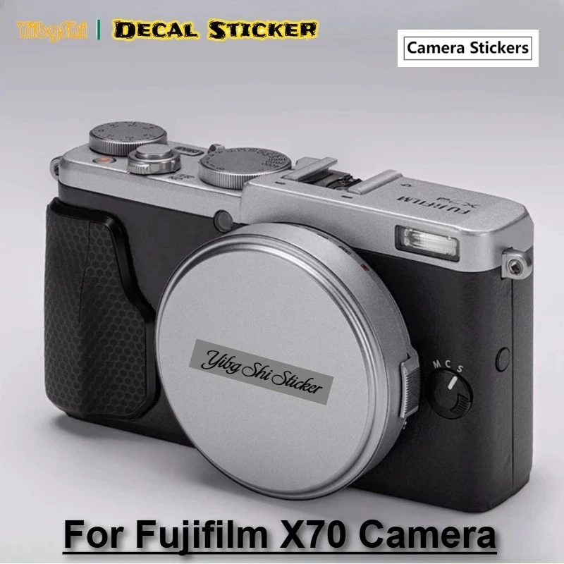 Película Protetora Premium para Câmera Fujifilm X70 - Adesivo Anti-riscos para Câmera Fuji X70
