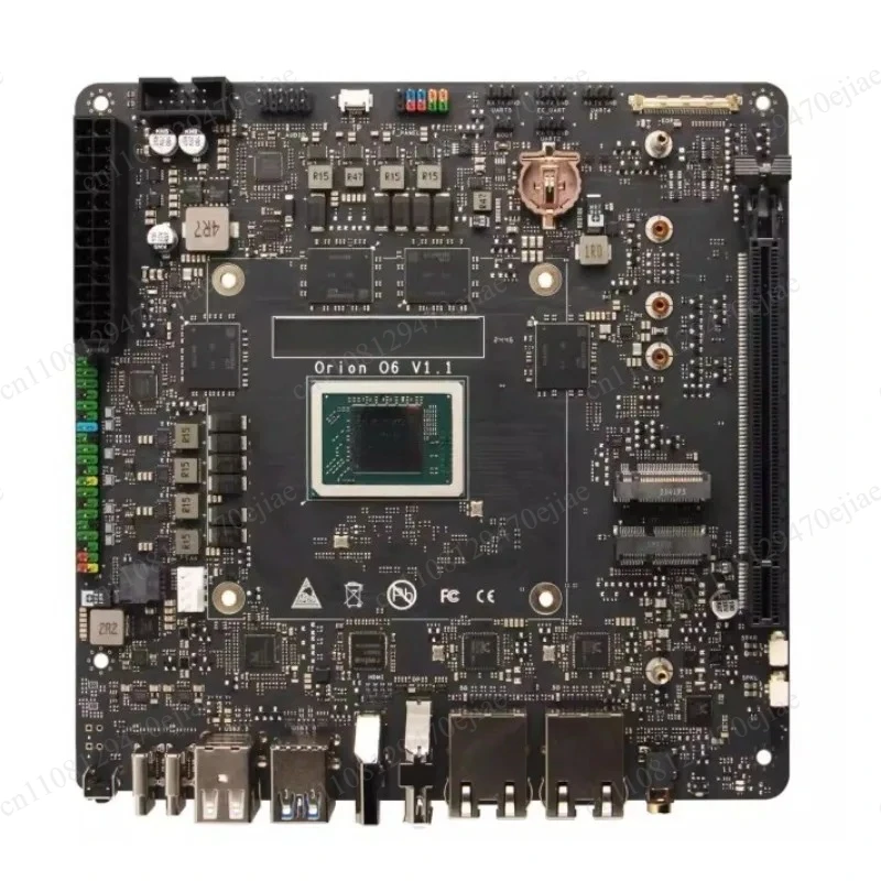 Radxa Orion O6 Open ARMv9 Mini-ITX Motherboard 12-Core 30 TOPS NPU LPDDR5 PCIe Gen4 x16 SBC