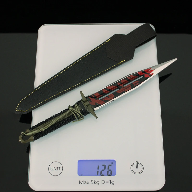 23 centimetri Arena Breakout Weapos Spada Vittoria Saber Gioco Periferico Modello In Metallo Collezione Ornamenti Artigianato Ragazzo Regalo Di Compleanno Giocattoli