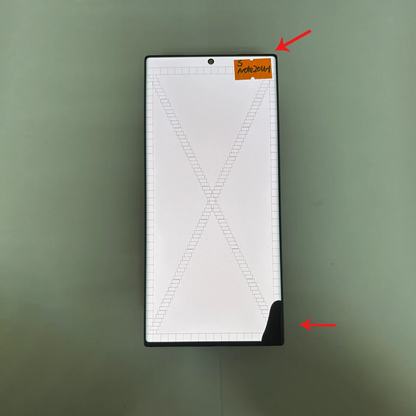 new-for-samsung-note-20-ultra-lcd-sm-n986f-n985b-n985-display-screen-digitizer-assembly-replacement-with-dot-line-burn-parts