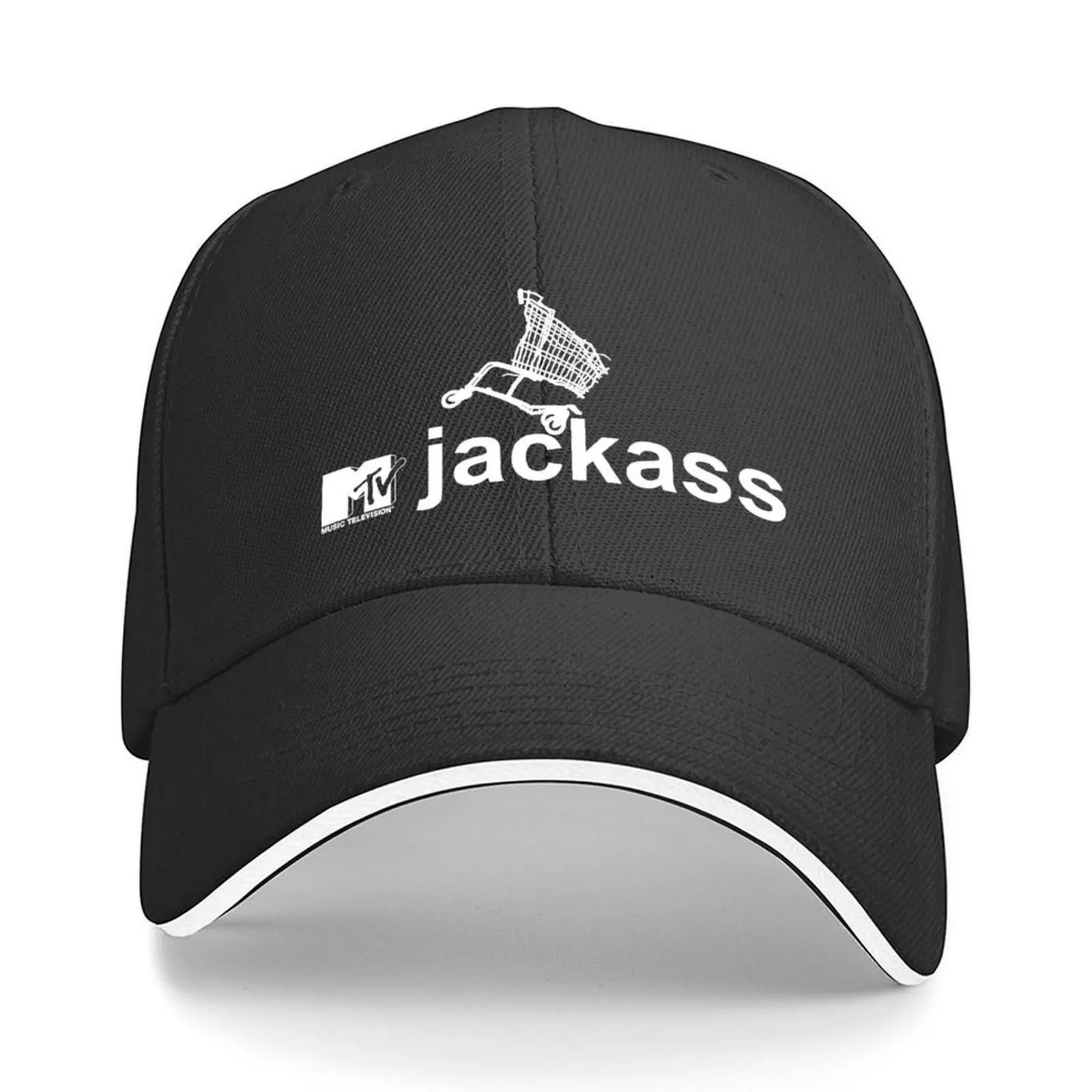 

Vtg 2001 mtv show jackass Baseball Cap Golf Wear Bobble Hat Dropshipping Brand Man cap Golf Wear Men Women's