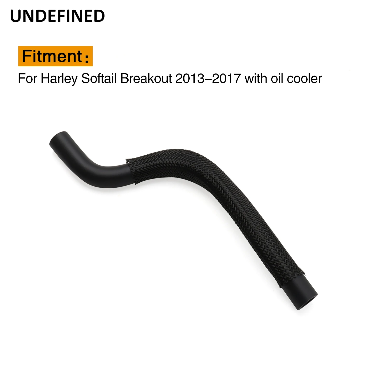 Motorcycle Oil Cooler Hose Line Engine Tank Drain Pipe For Harley Softail Breakout CVO CVO PRO 2013-2017