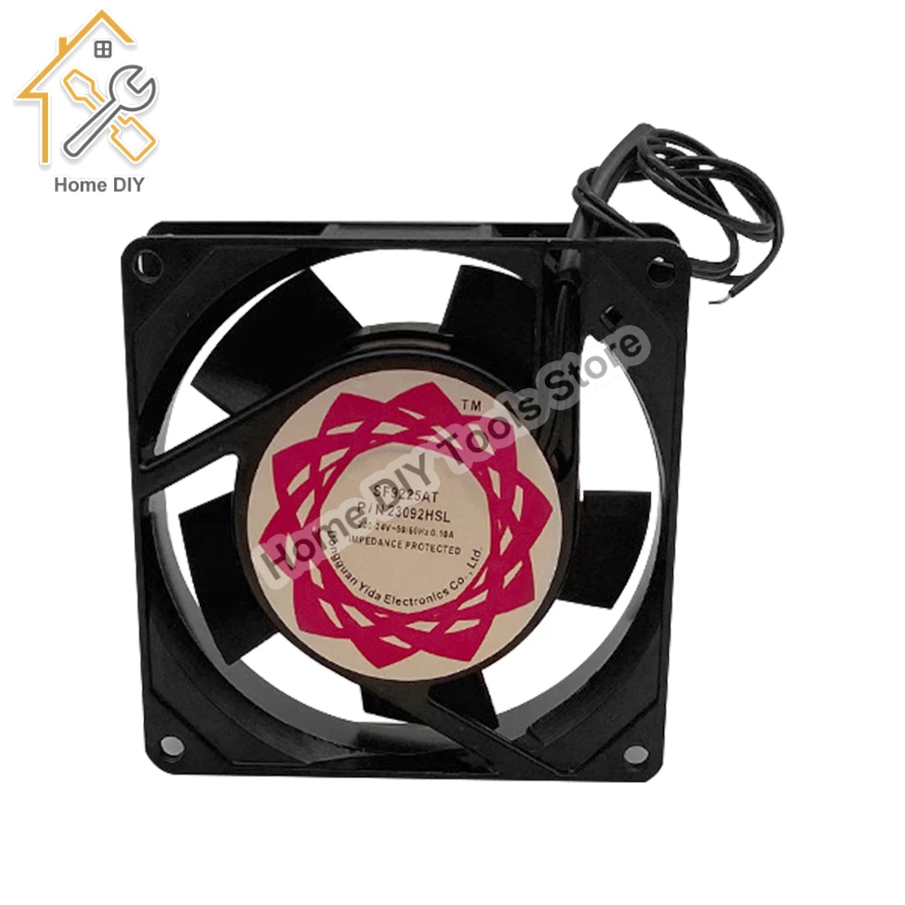 

SF9225 9cm 3d Printer Fan 110V 220V Cooling Fan For Computer Case Chassis Power Inverter Graphics Card