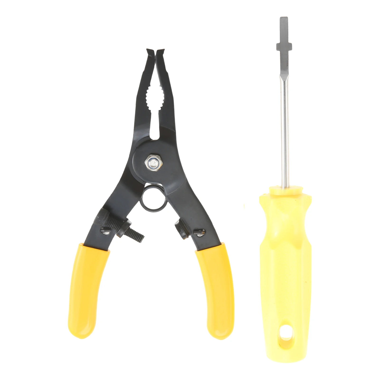 1PC Steel Gear-Shaped Clamp Head Pliers with Adjustment Screwdriver Hardware Hand Tool Sets Versatile Sprinkler Head Puller Tool