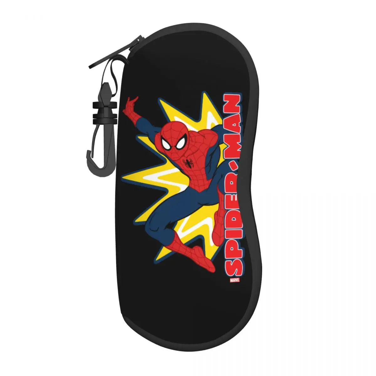 Spider Man Super Hero Comic Glasses Case Unisex Lightweight Box Cartoon Eyewear Protector Gift Glasses Box