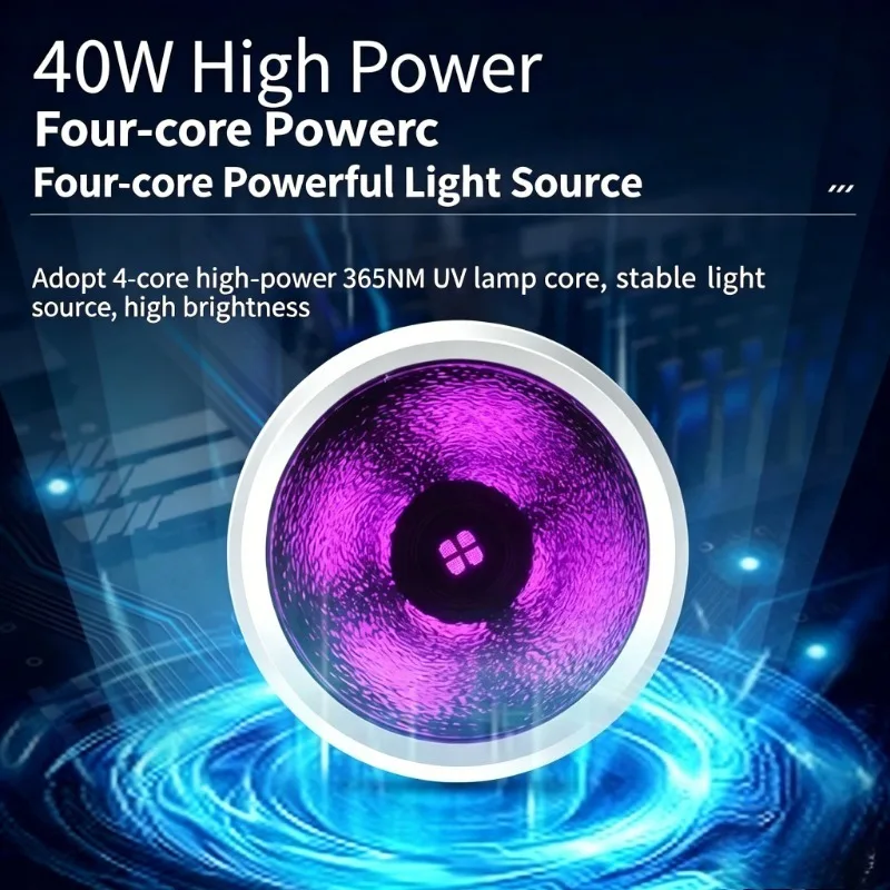 365nm UV Flashlight Black Mirror Purple Light Lamp LED Blacklight Curing Cat Tinea Pet Urine Stain Marker Scorpion Check Lamp view 3