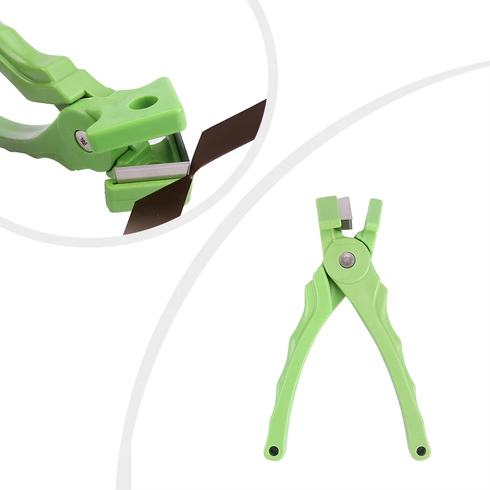 人間工学に基づいた90度マイターシャーセット（交換用ブレード、ノッチプライヤー、V字型はさみ付き）ゴムストリップ切断工具用