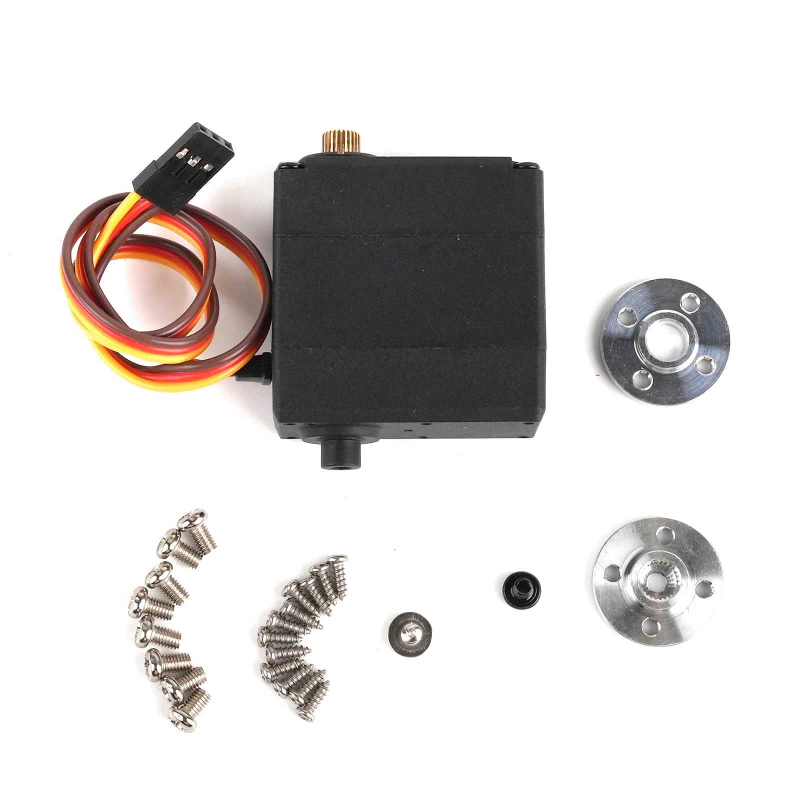 15KG TD-7115MG Metalowy cyfrowy serwomechanizm przekładni kierowniczej Silnik ze szczotką węglową 180/270 stopni Sterowane pod kątem części robota Serwomechanizmy