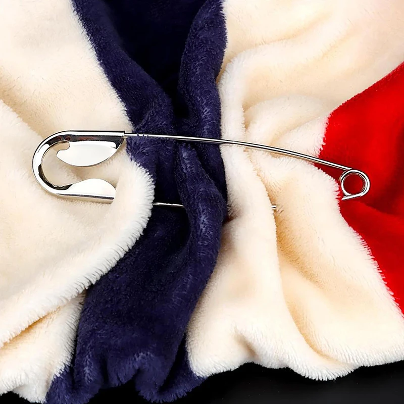 12.7cm Stainless Steel Wrapped Safety Pins Laundry Large Button Pins Large Pins Safety Pin Diy Sewing Tools Accessory