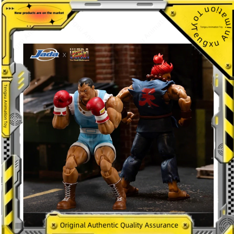 

【Новый выпуск】Фигурка Jada Toys в масштабе 1/12: Street Fighter II — Gouki & King Bison — подарок и коллекционный предмет