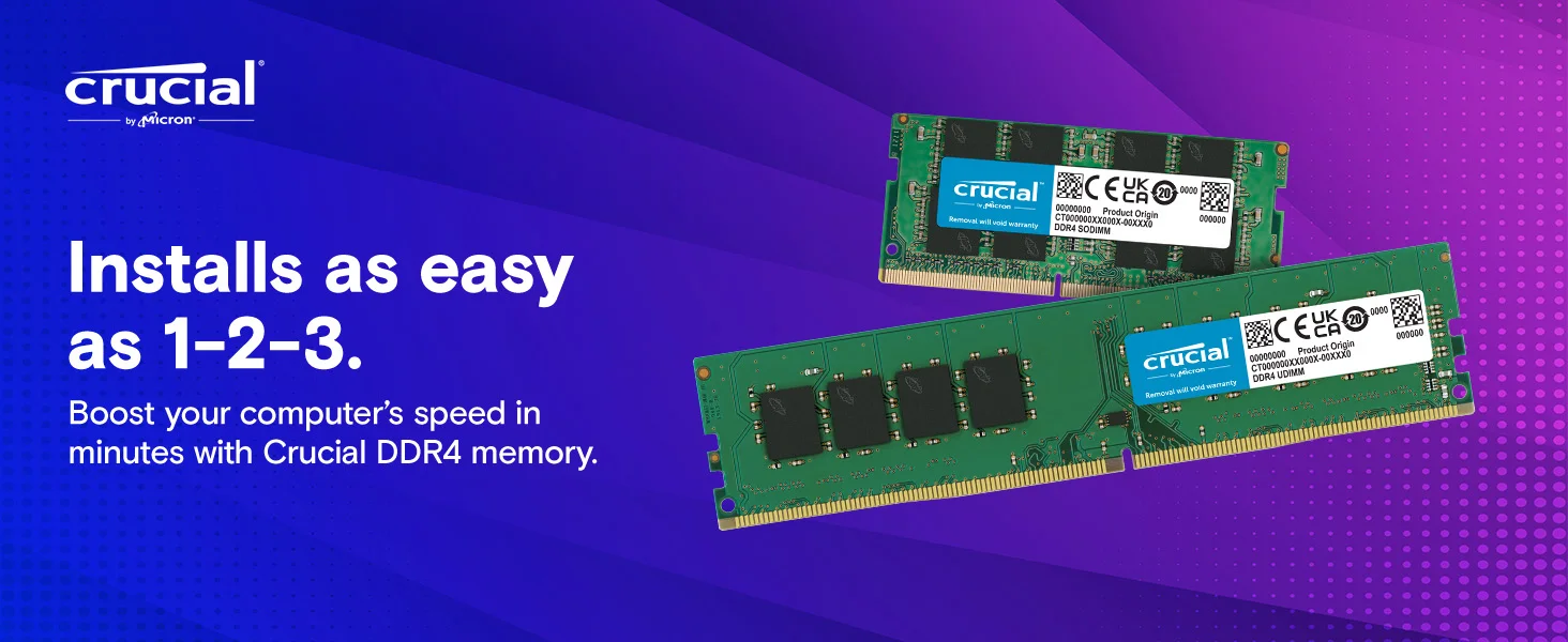 Crucial DDR4 RAM 16GB 32GB 4GB 8GB 3200MHz 2133 2400 2666MHz
