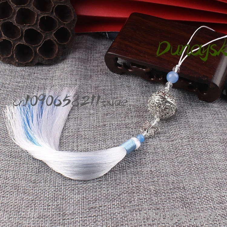 Mo Dao Zu Shi Wei Wuxian Lan Wangji 코스프레 가발 세트 애니메이션 트윈 캐릭터 블랙 헤어 스타일 싱글 포니 테일 Widow's Peak 2025 New