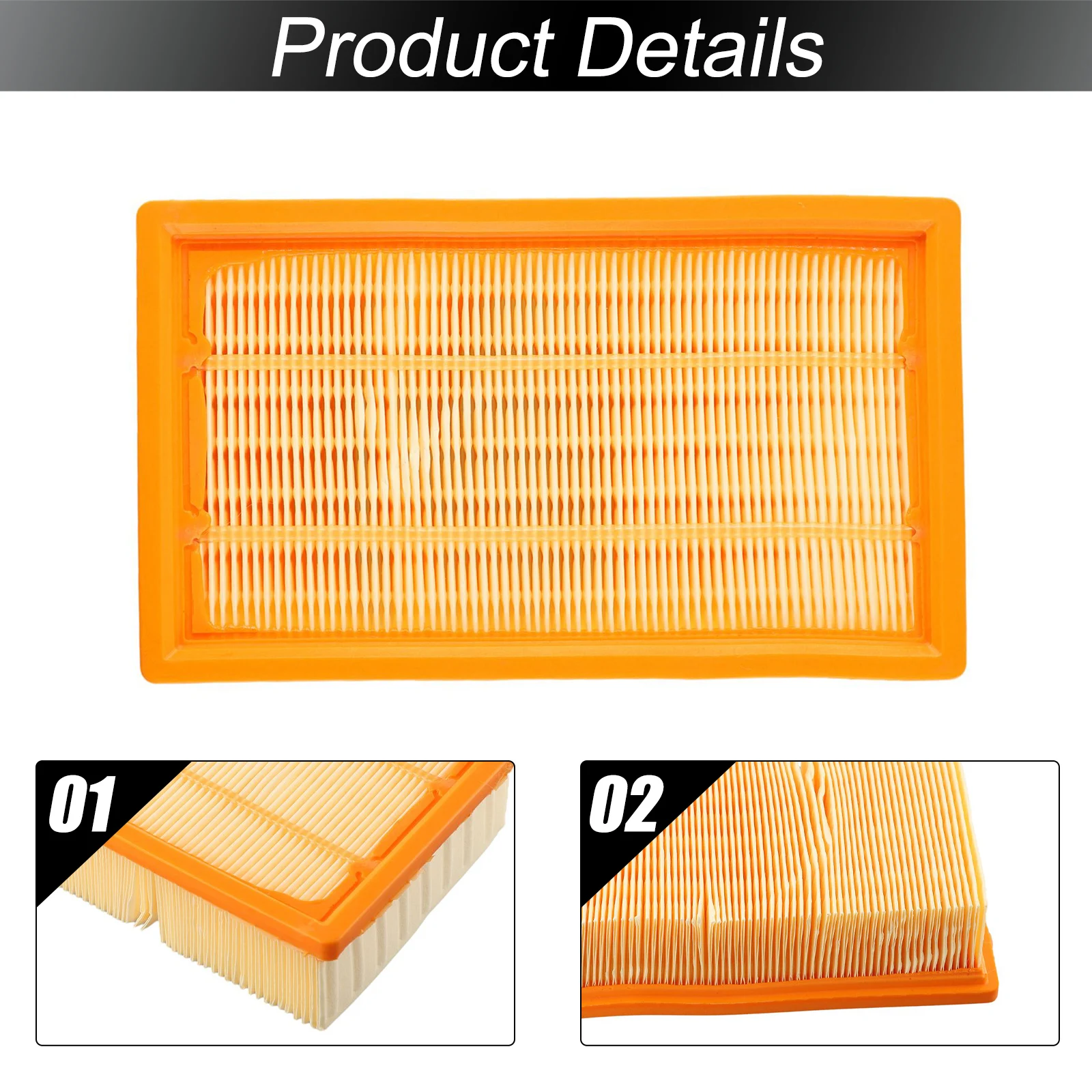 For NT25/1 NT361 ECO NT611 ECO Isolation Filter Replacement Sponge Felt Dust Separator Vacuum Cleaner Parts Accessories