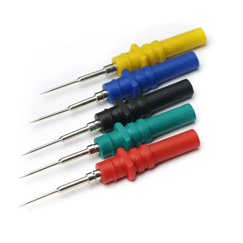 5 Pieces HT307A Automotive Oscilloscope Acupuncture Probe Pins Oscilloscope Electrical Acupuncture pin-tip Probe Pins