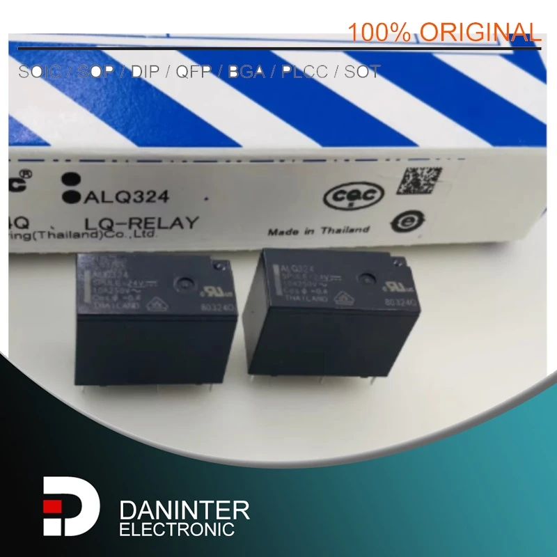 

НОВИНКА: 10 шт./лот реле JQ1aP-24V-F, AJQ8342F, ALQ324, 24VDC, 10A, 250V, 4-контактное