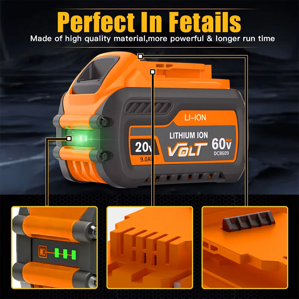 Replacement Dewalt DCB609 20V/60 6