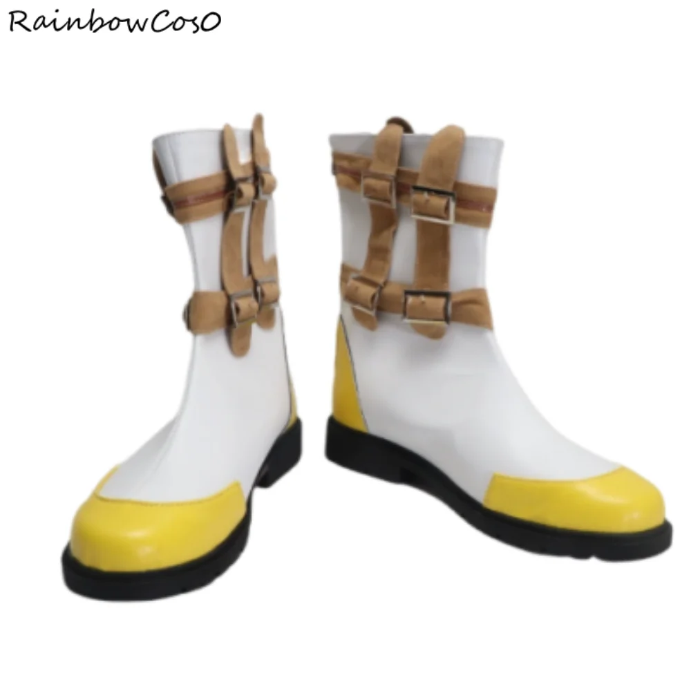 

Slay Tales of Zestiria Обувь для косплея Сапоги Игра Аниме Хэллоуин Рождество RainbowCos0 W4666