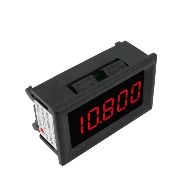 0.36 Inch Red 5 Digit LED DC Voltmeter 3 Wire 0-33V Digital Panel Meter For DC Power Supply Voltage Monitoring