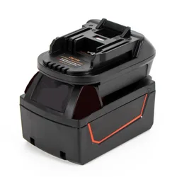 Adapter For Milwaukee For Dewalt to Makita Batteries DM18M 18V Battery Conversion For Makita Bl1830 Bl1850 Battery