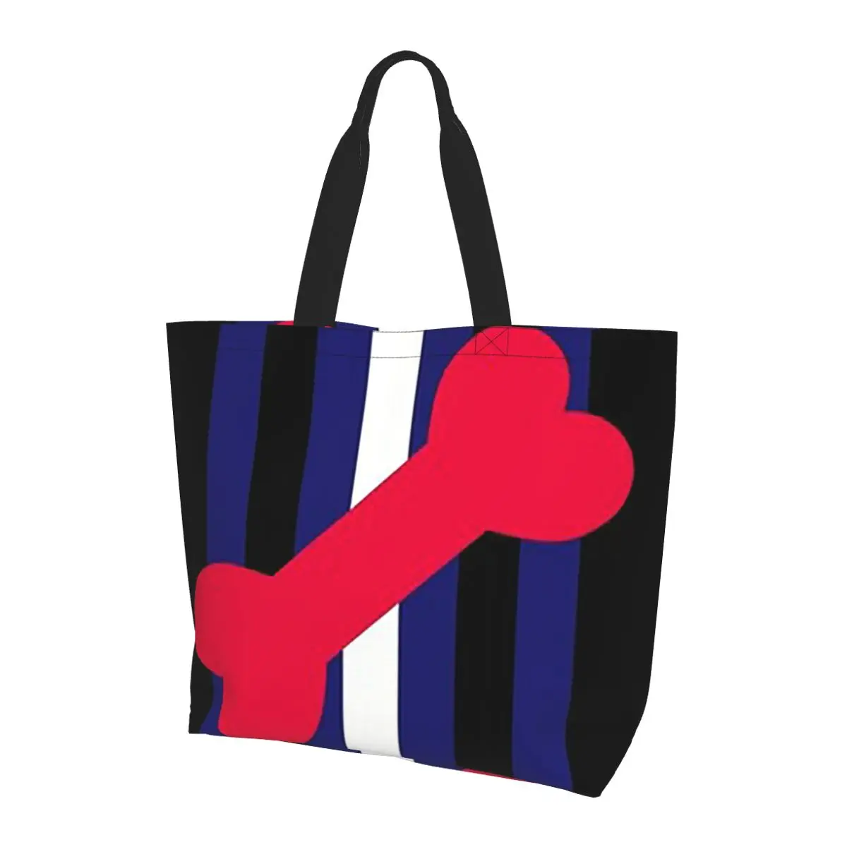 

Кожаная сумка-тоут для покупок Puppy Pride, парусиновая сумка на плечо большой вместимости, продуктовая сумка для покупок для женщин