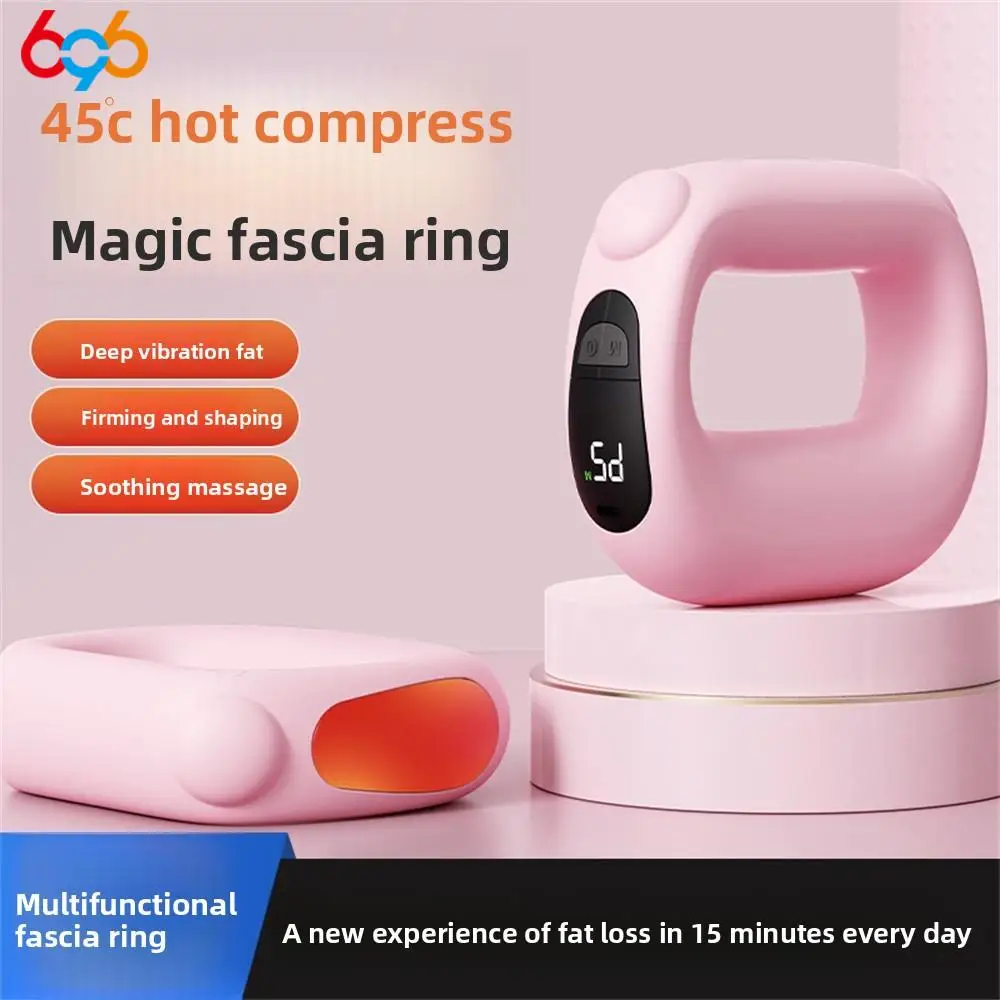

696 Fascia Ring Massage Ring Vibration Massager Shoulder And Neck Yoga Ring Shaking Machine Massager Hot Compress Body Shaping