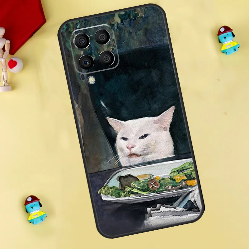 Crying Cat Memes Case For Samsung Galaxy M32 M52 M12 M13 M23 M33 M53 M20 M21 M31 M51 M14 M34 M54 M30s Cover