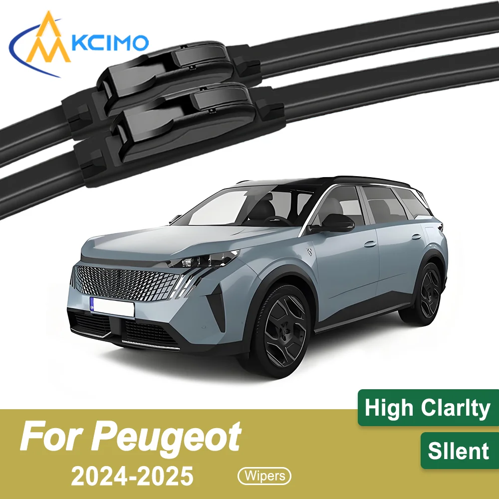 

2-Pack Superior Wiper Blades for Peugeot 5008 P67 2024-2025 All-Season Durable Quiet Wiping Uninterrupted Visibility