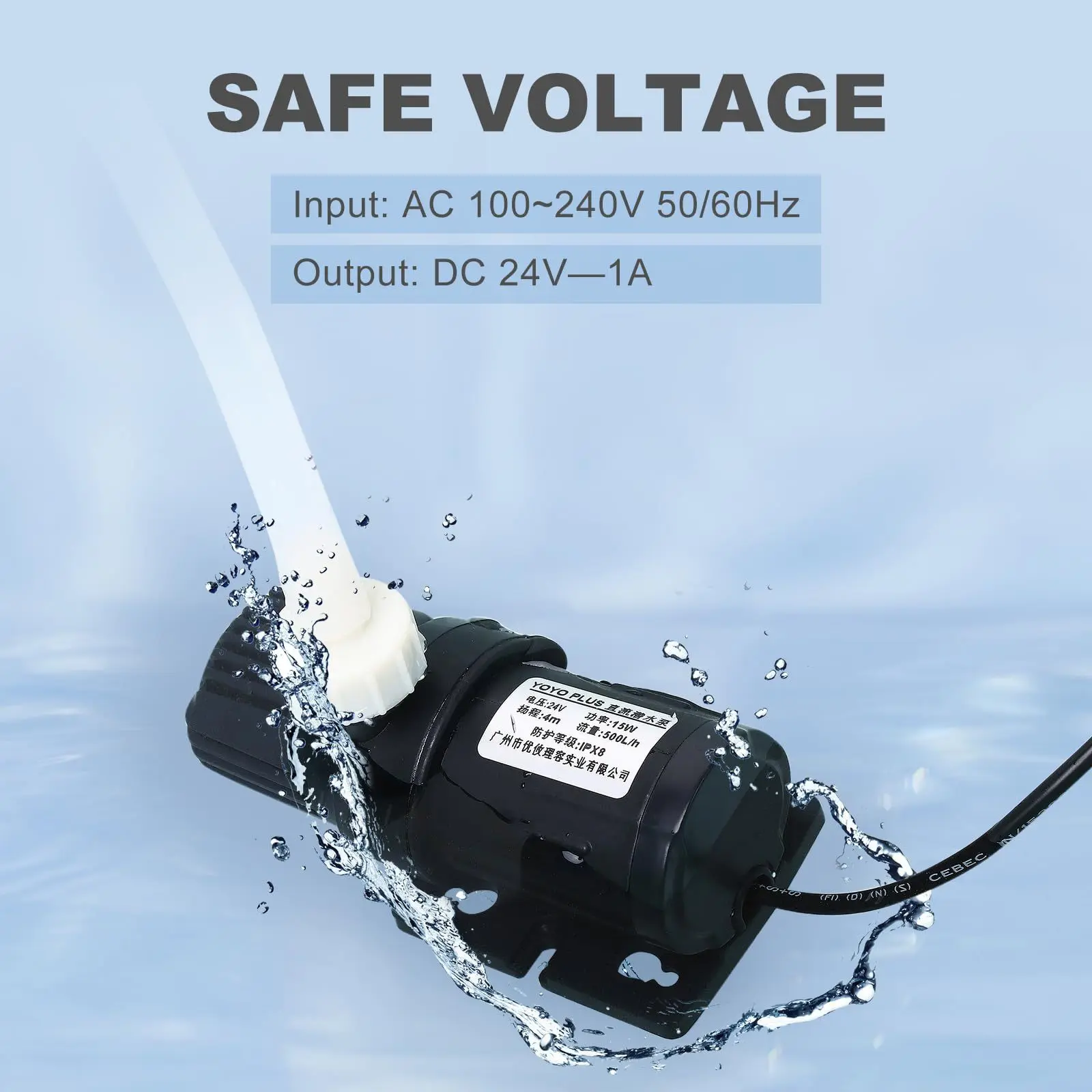 

Hair Salon Massage Bed Flushing Accessories Shampoo Basin Water Circulation System