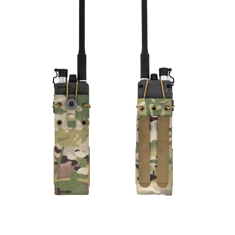 

Tactical Molle Radio Walkie Talkie Pouch Holder Portable Interphone Holster Bag FCPC V5 Vest Walkie Talkie